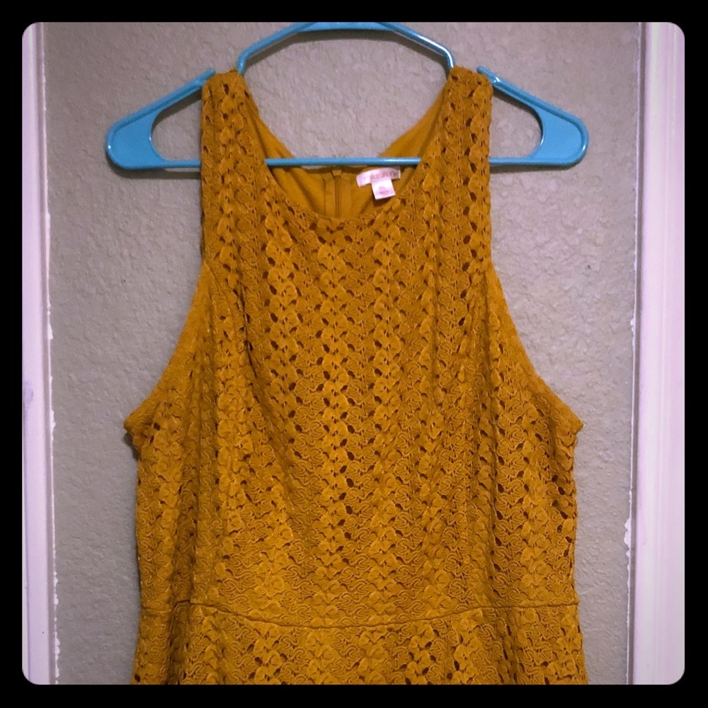 Mustard Yellow Dress